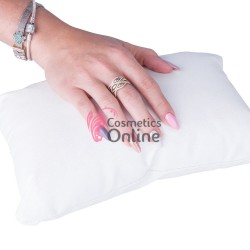 Suport de mana din piele ecologica model FQ005AA Mollylac cu sclipici Alb Cod 60032